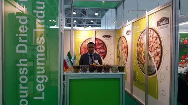 Kourosh Dried Fruits and Legumes Industry at the Moscow WorldFood (WorldFood Moscow) Exhibition